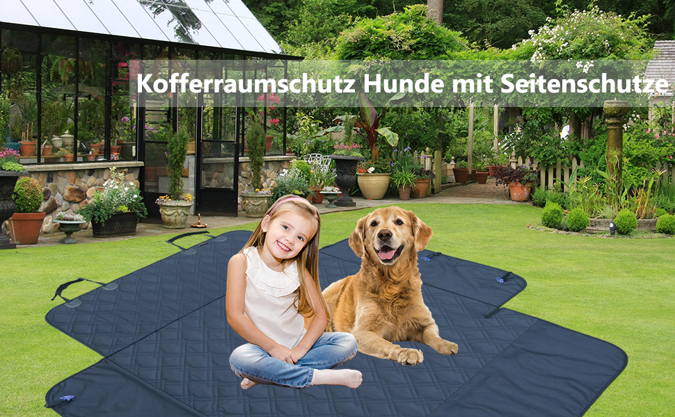 Захист для багажника автомобіля Paw Jamboree: килимок для собак, 201x134 см