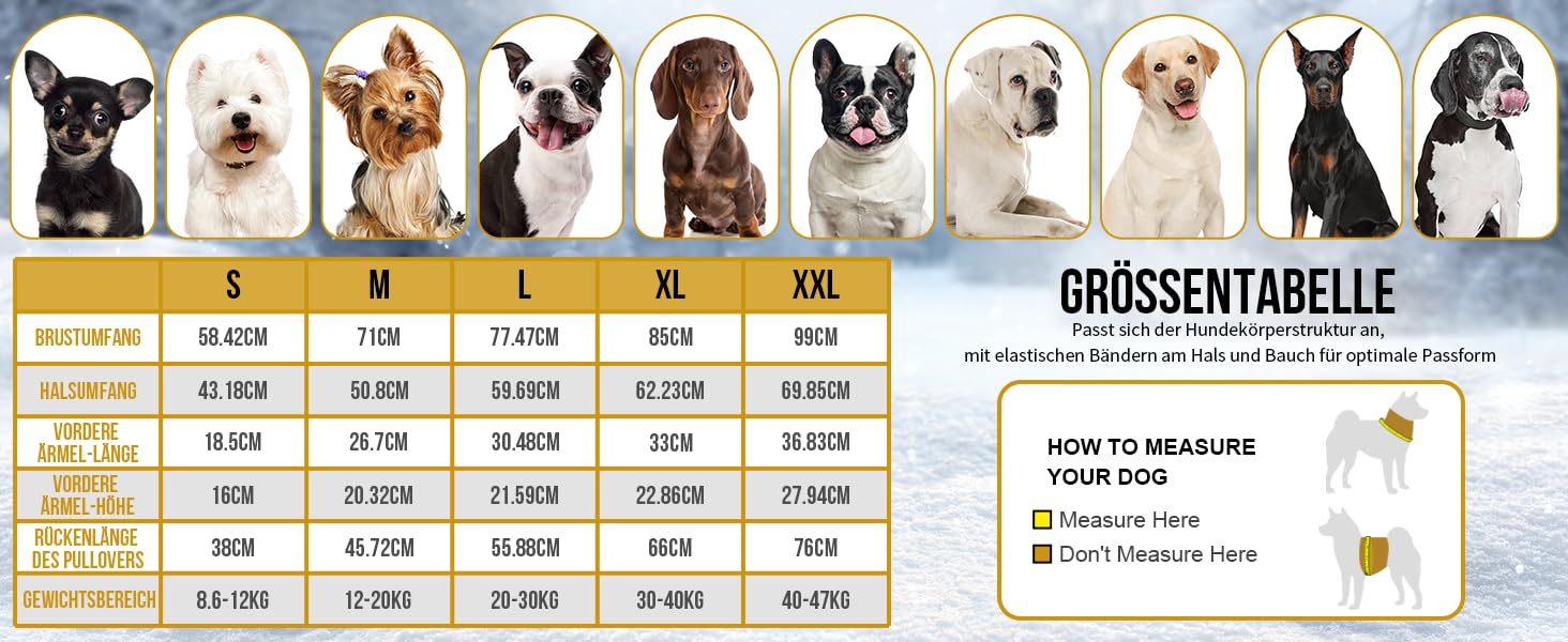 Пуловер для собак OneTigris, теплий флісовий одяг з петлями для ніг та отвором для повідка, зручний для вигулу, чорний, L (20-30 кг), XL (27-41 кг, обхват грудей 77 см, обхват шиї 60 см)