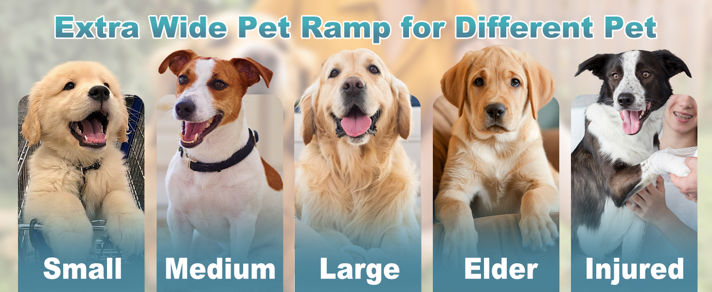 Східці для собак у автомобіль Meulbaty: 180 см x 51 см, складані, антиковзні, для собак до 113 кг