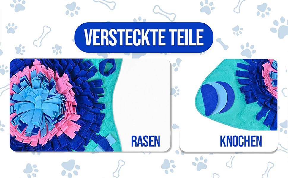 PET ARENA Килимок для собак - килимок для нюхання, інтелектуальна іграшка, великий розмір, багато кольорів