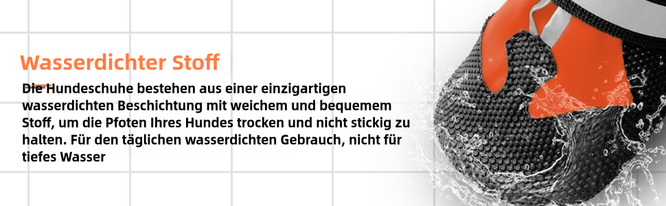 Водонепроникні чоботи для собак, 4 шт. Антиковзаючі собачі чоботи з неслизькою підошвою та світловідбиваючим кріпленням, для маленьких, середніх та великих собак (XL, Помаранчеві)
