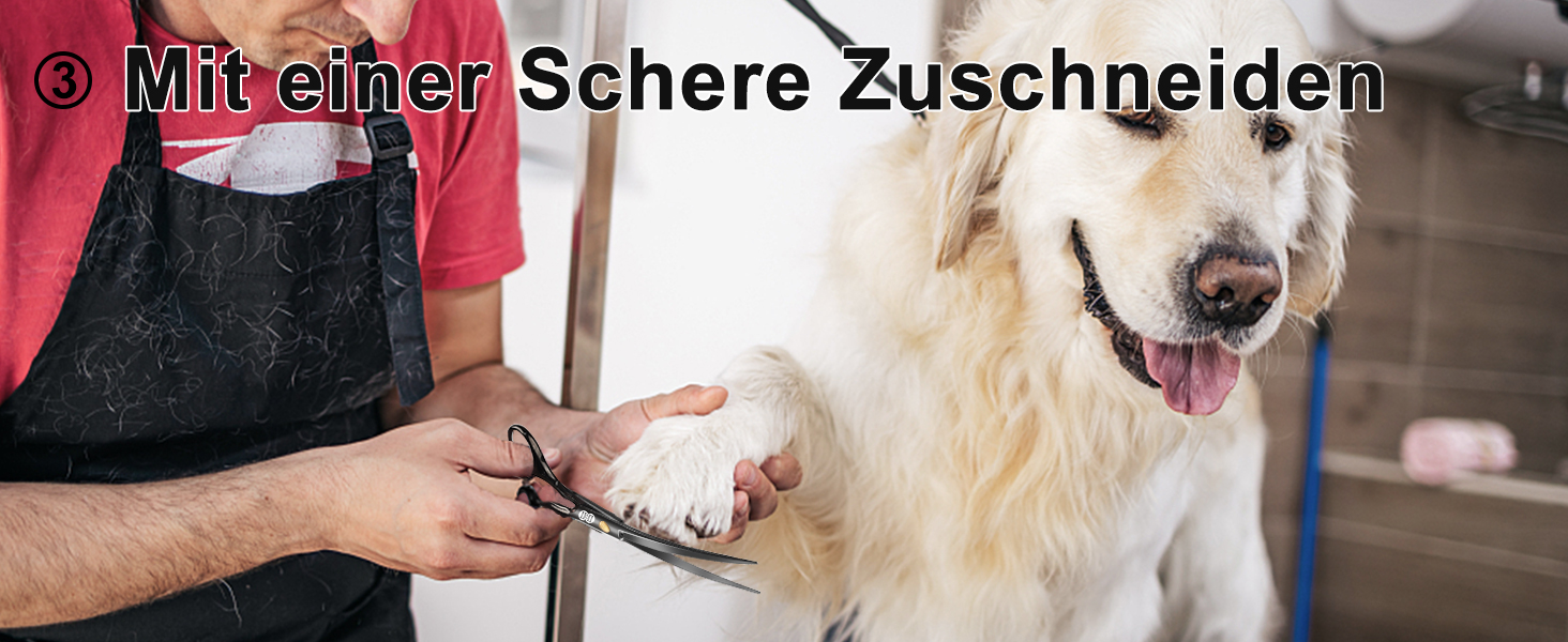 Набір професійних ножиць для грумінгу собак CIICII 10-в-1 з безпечними закругленими кінцями (для собак, котів, тварин). Підходить для стрижки, прорізування та формування шерсті. Срібно-чорний колір.