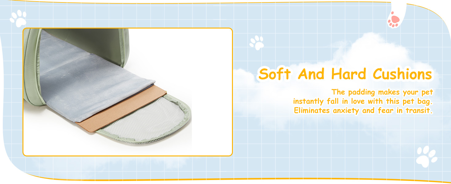 Транспортна переноска для котів та собак великих порід, XL, 53x36x34 см, зелена