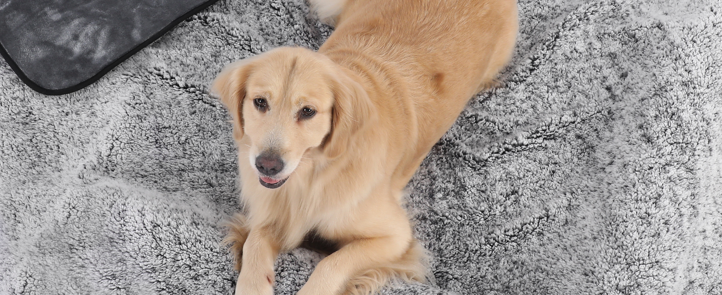 PETTOM Деки для собак Водонепроникні, Деки для собак на диван 152 x 127 см, Деки для собак з Sherpa та Flanell, Деки для домашніх тварин М'які, Можна прати в пральній машині L: 152*127 см Темно-сірий