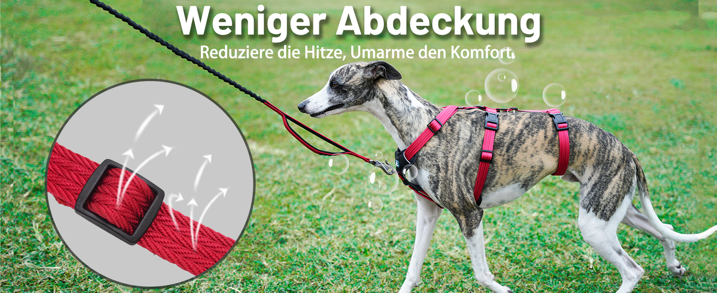 Пауерлд Безпечне обплетення для собак, шлейка від потягування, шлейка від паніки, анти-зламна шлейка для собак, регульована, дихаюча жилетка для маленьких, середніх та великих собак (XL) Екстра Великий (Упаковка з 1), Рожевий