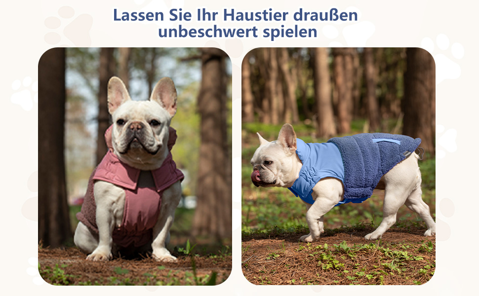 Зимовий теплий жилет для собак, фліс, зручний, регульований, водо- та вітронепроникний, з шлейкою, для маленьких/середніх собак (Рожевий, XL(Обхват грудей 42см))