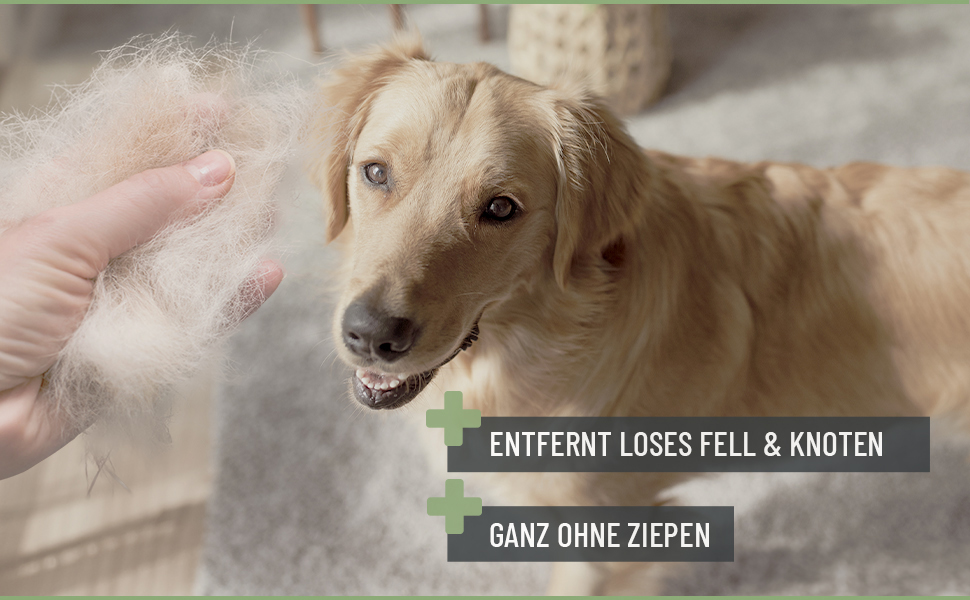 Щітка для собак та котів ReaVET: видаляє підшерсток, ковтуни та розплутує шерсть. Великі породи. (L)