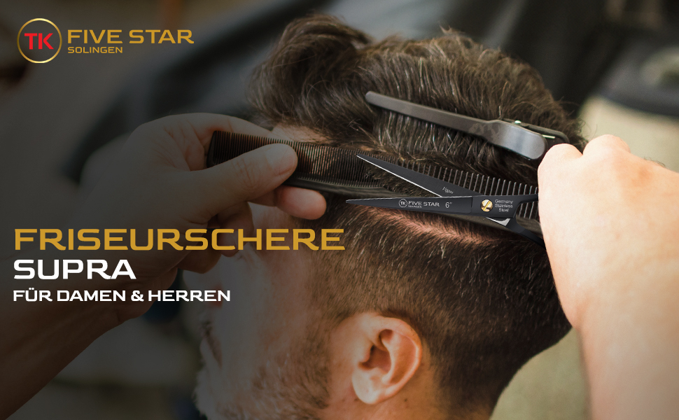 Професійна фризьорська ножиці Supra Premium 7