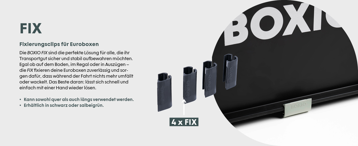 BOXIO - SHAKE: Набір з 3 контейнерів для зберігання продуктів, корму для собак та борошна. Легка організація та ідеальний для сипучих матеріалів, включаючи туалети для тварин