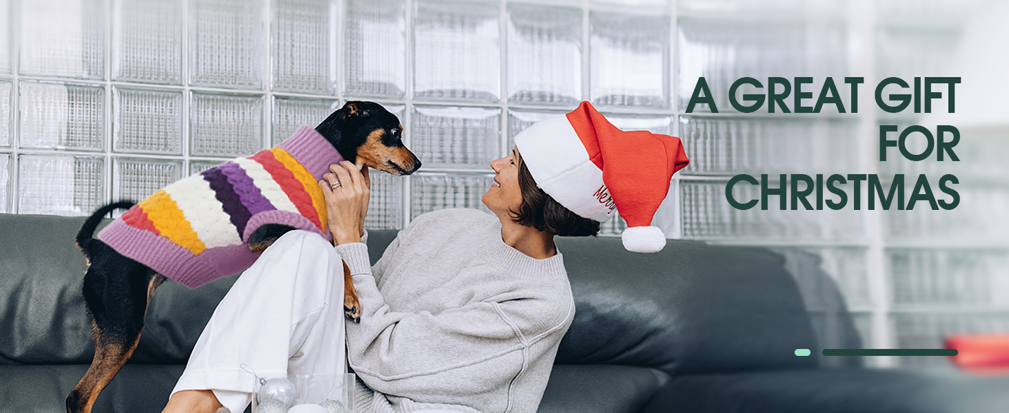 Теплий пуловер для собак Kuoser, для маленьких та середніх собак, флісова одяг, зимовий, червоний, XS