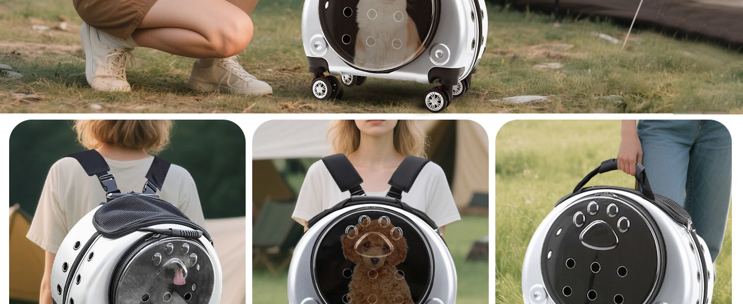 Рюкзак для тварин PETCUTE: зручний та безпечний для подорожей та прогулянок (до 7.5 кг)