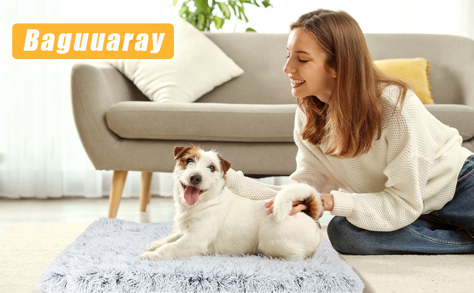 М'який лежак для собак, нековзна підкладка, крісло-гніздо для великих собак, сірий, 100 x 60 см