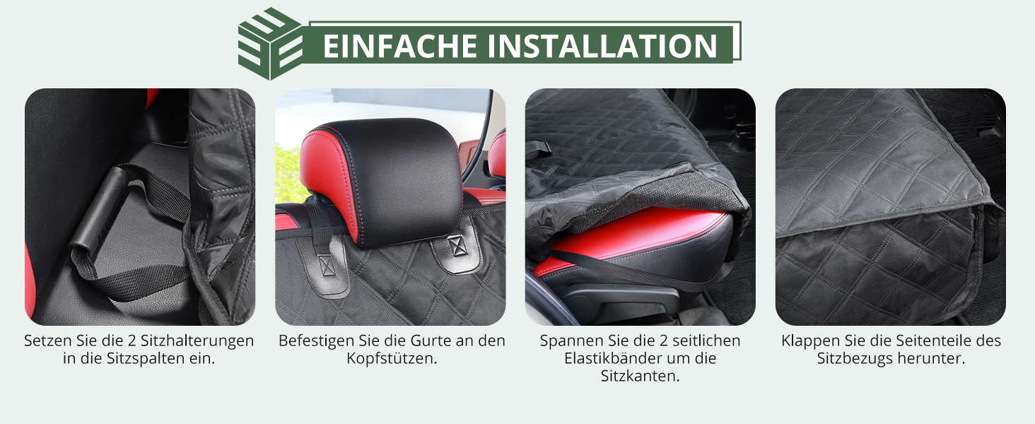 Захист для автосидіння для собак EYPINS: водовідштовхувальний, антиковзкий, 137x125 см, універсальний