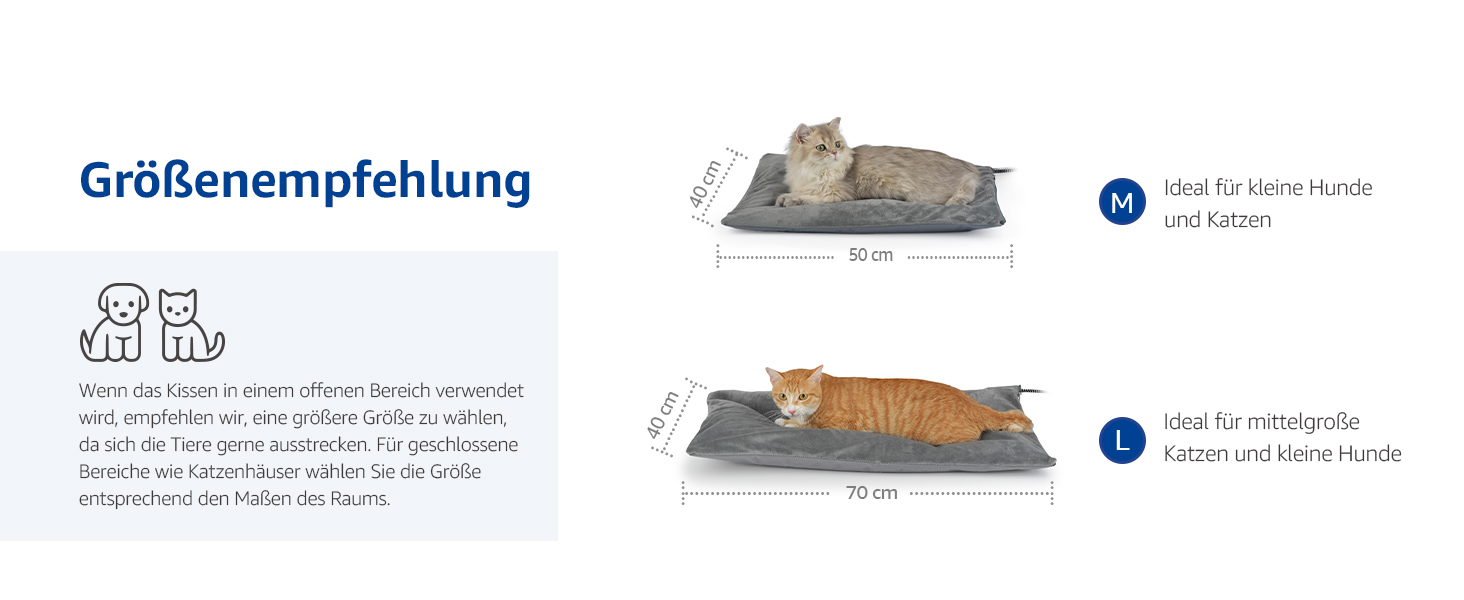 Килимок грілка для котів та собак Outdoor, 70x40 см, 50 Вт