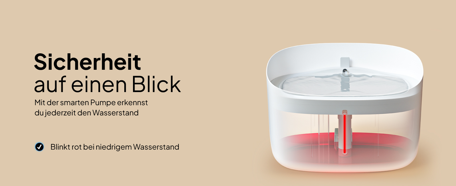 Джерело питної води для собак Pretty PAW® 7л з LED та фільтром | Безпечний, тихий, легко чистити | Білий