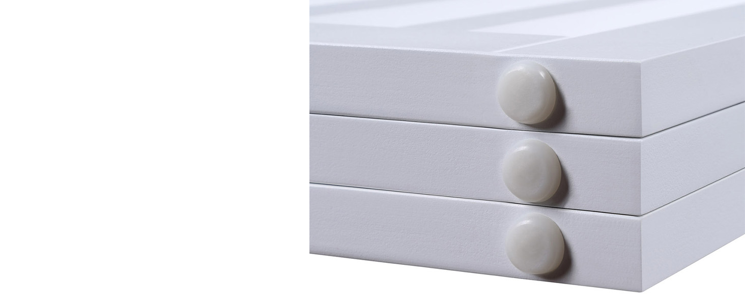 Захисний бар'єр для собак Unipaws, без свердління, дерев'яний, розкладний, для захисту сходів, воріт, каміну (3 елементи, 91 см), білий 153 x 91 см