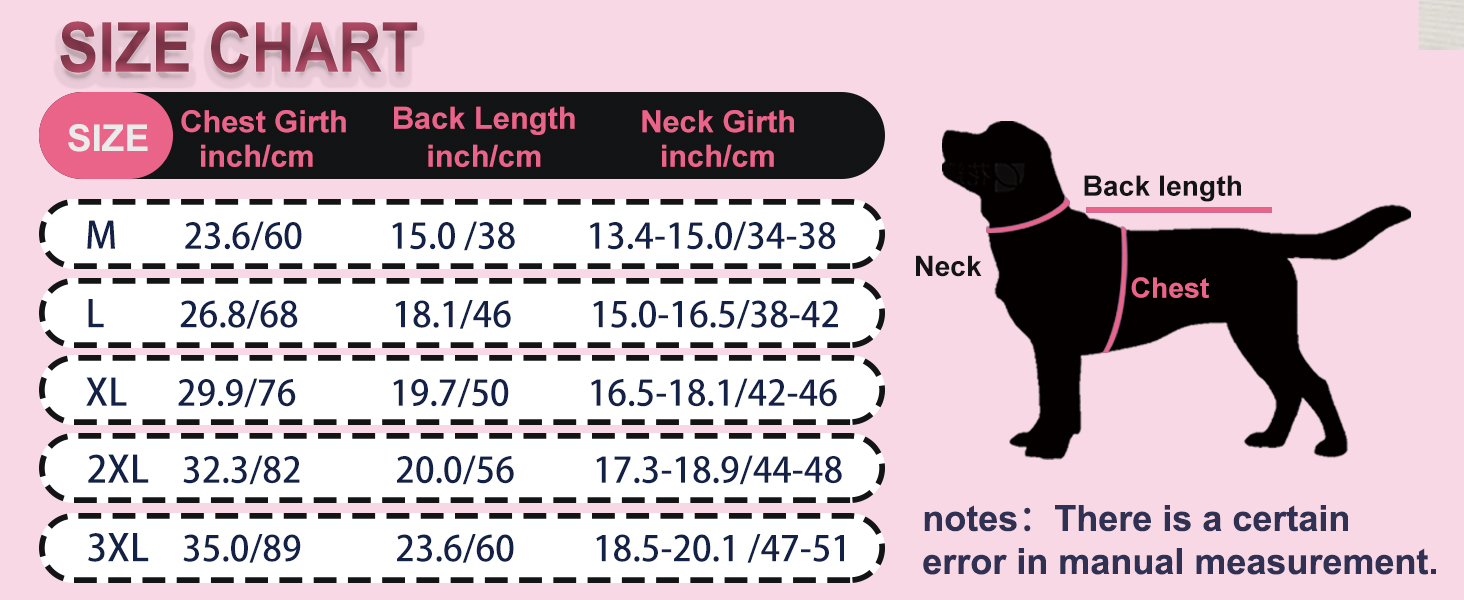 Захисний боді для собак після операції: для сук та кобелів, дихаючий, з захистом рани, альтернатива E-Collar, розмір XXL, колір полуниця