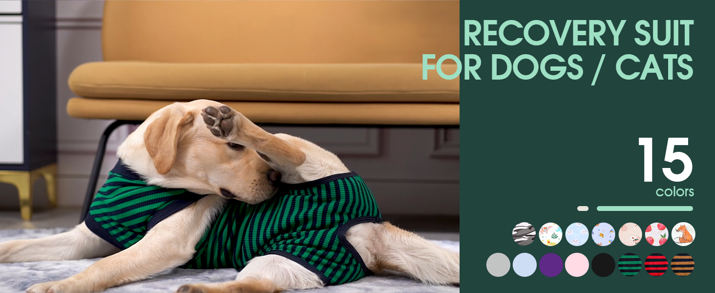 Тільце для собак після операції Kuoser: захист від лизання, дихаюча тканина, рожевий колір, XS (1 шт.)