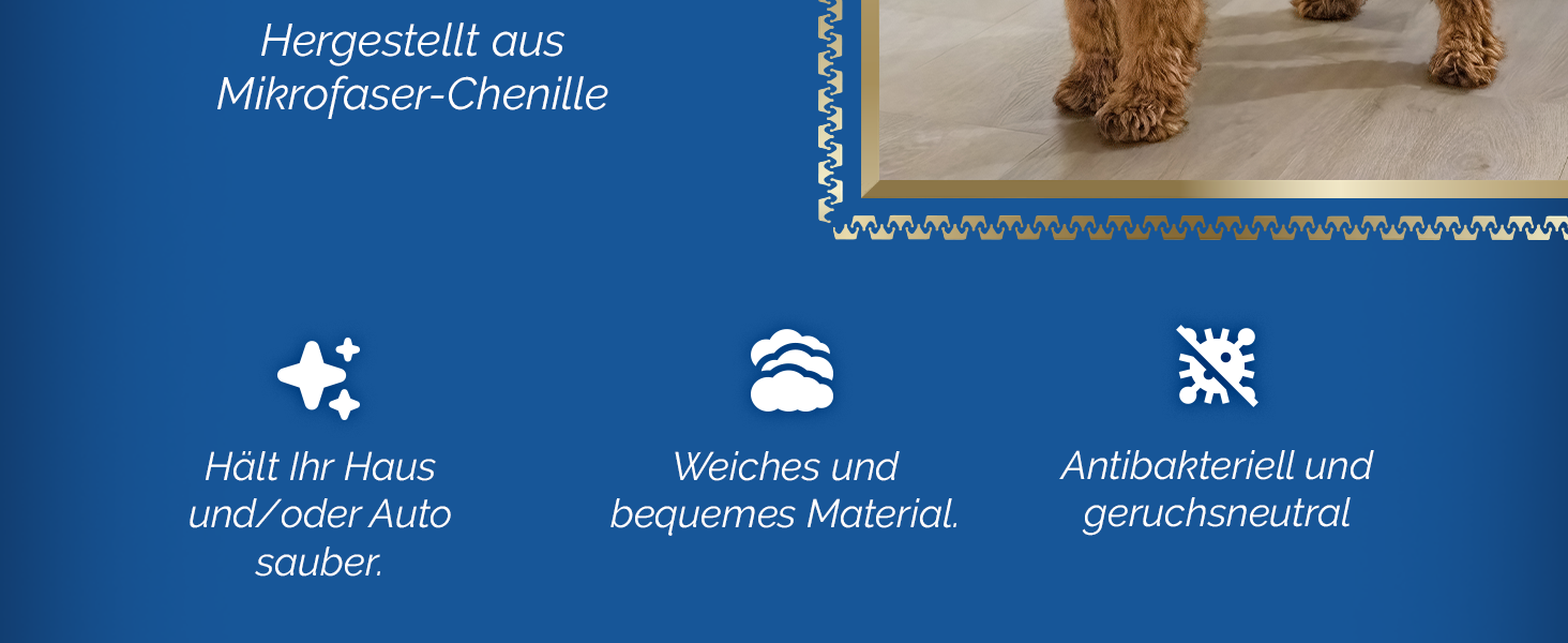 Рушник для собак Роя Dry Hundebademante – для собак середнього розміру, 60-68 см, мікрофібра, сірий (XS)