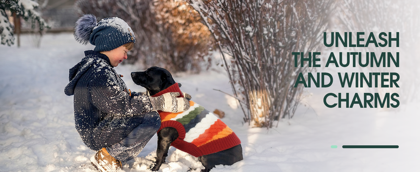 Теплий пуловер для собак Kuoser, для маленьких та середніх собак, флісова одяг, зимовий, червоний, XS