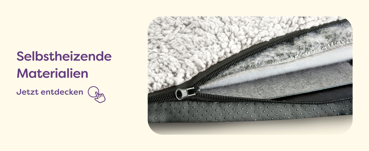 Самогріюча підстилка для собак, 90x60 см, знімний чохол, м'яка та тепла, з антиковзким покриттям (сіра)