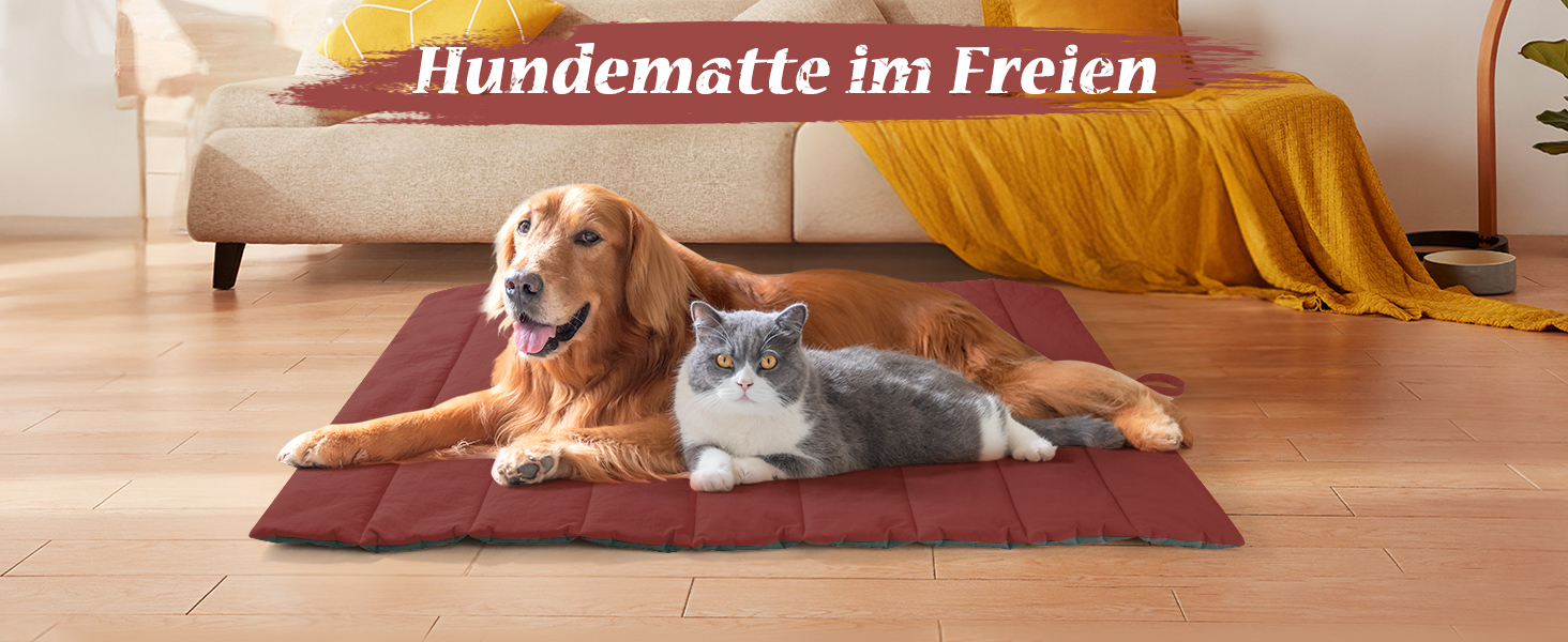 Килимок для собак UNIKOME: неслизький, антистатичний, для подорожей (110x68 см)