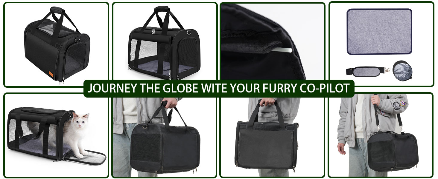 Рюкзак-переноска для кота TWDEPART (Сірий)