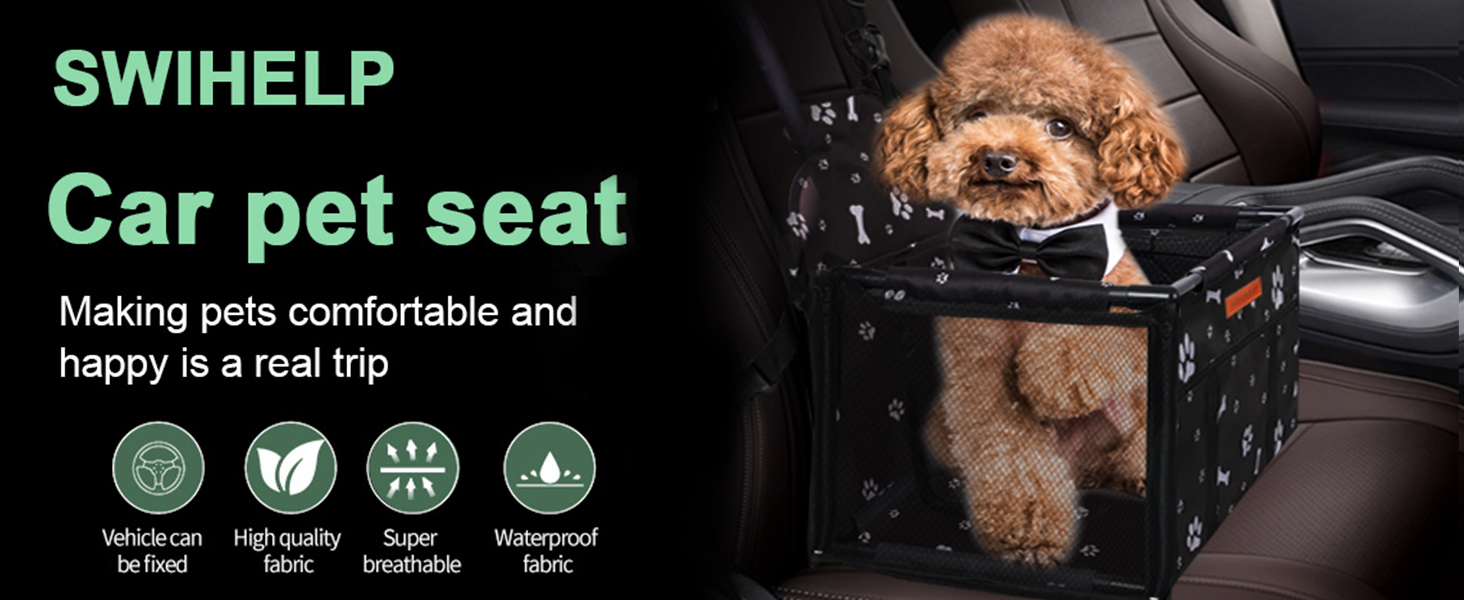 Автомобільний лежак для собак - міцний, водовідштовхувальний, для маленьких та середніх собак, з каркасом