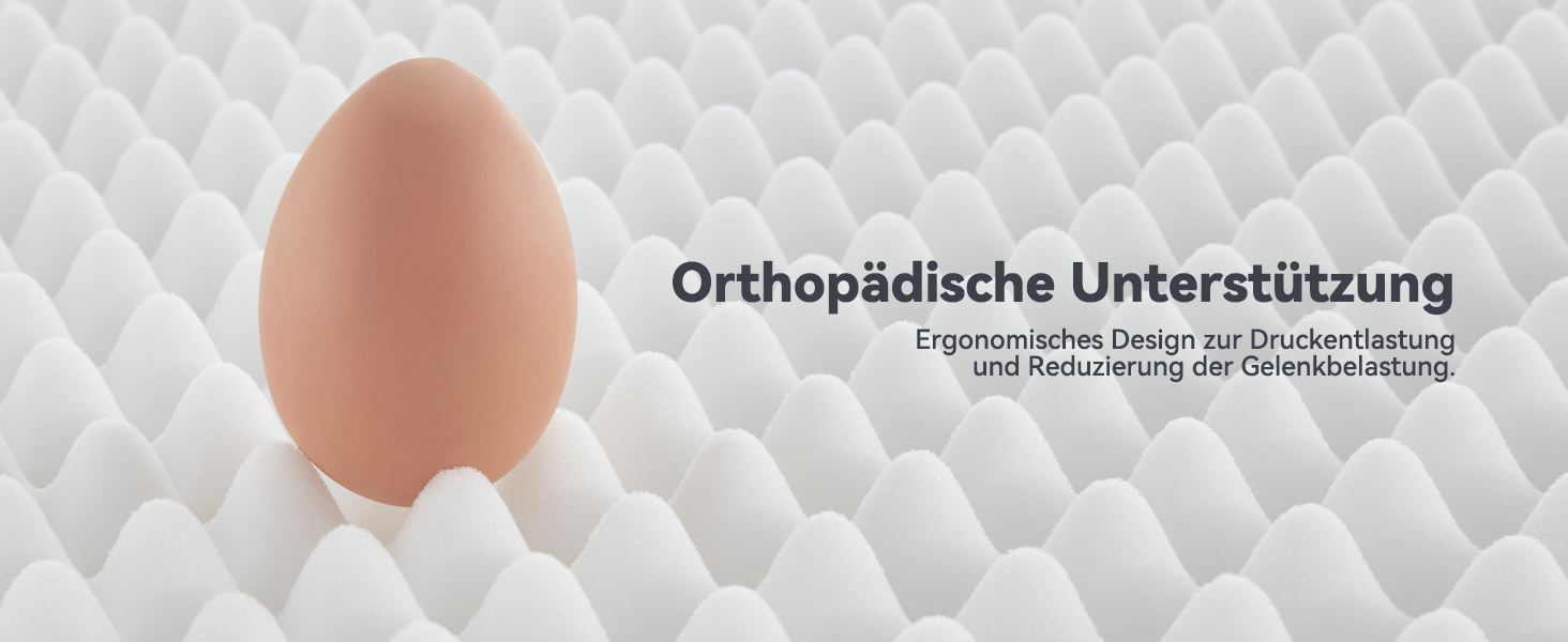 Ортопедичне ліжко для собак великих та середніх порід, XL, з м'якою подушкою для шиї, Memory Foam, вологостійке, неслизьке, знімний кошик, сірий, 107 x 81 x 19 см