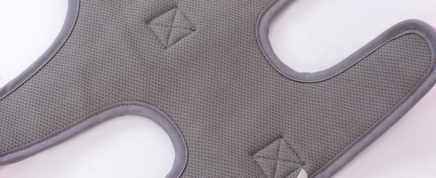 Шлейка Huntboo для собак - запобігання вириванню, шлейка від паніки, світловідбиваюча шлейка з ручкою, регульована шлейка для собак маленьких, середніх та великих порід (Чорний, S)