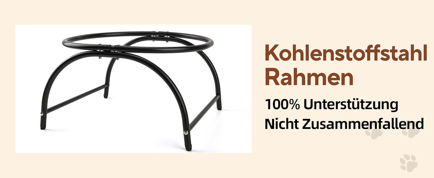 Гамак для котів LIFLIX Outdoor, піднятий лежак знімний, пральний плюш, стоячий гамак для котів для внутрішнього/зовнішнього використання (Сірий)