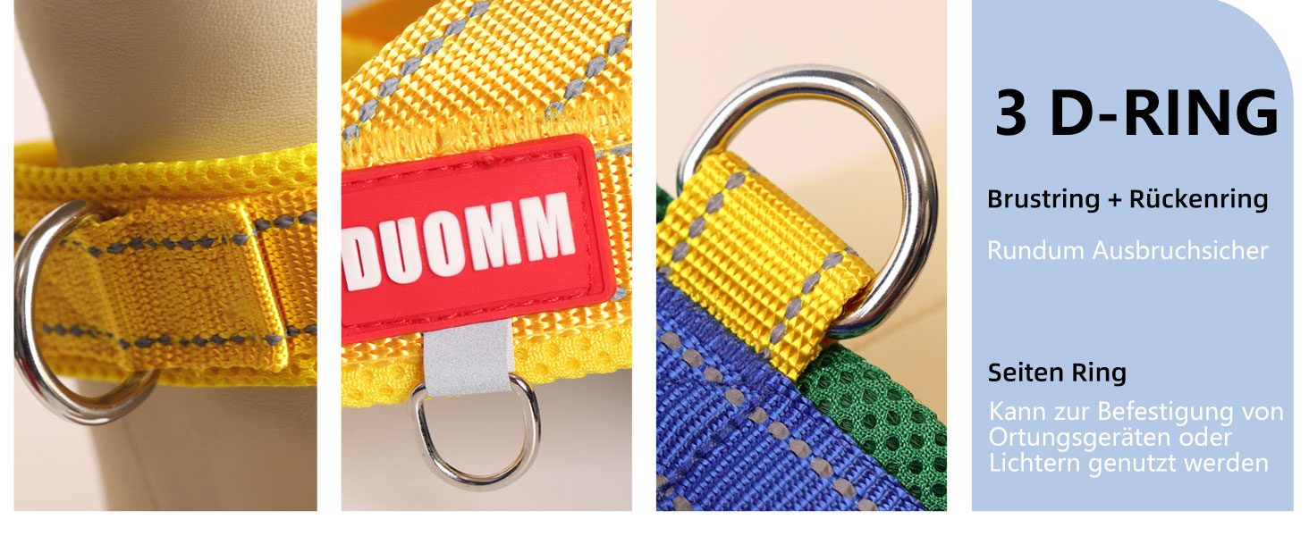 Нашийник для собак середніх та маленьких порід з повідком, кольоровий, сітка, м'який, з ручкою та кільцем, світловідбиваючий, легкий, чорно-сірий, розмір M