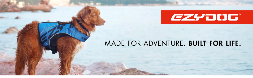 Нашийник для собак EzyDog - неопреновий, водонепроникний, світловідбиваючий (M, чорний) 39-44 см