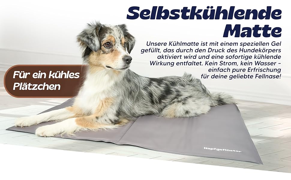 Килимок охолоджуючий для собак NALA, розмір S (65x50x1 см)