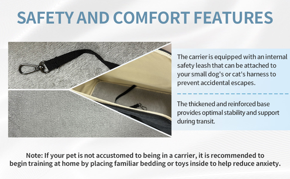 Сумка для собак та котів KZARYVEXIS, світло-блакитна, для подорожей та прогулянок