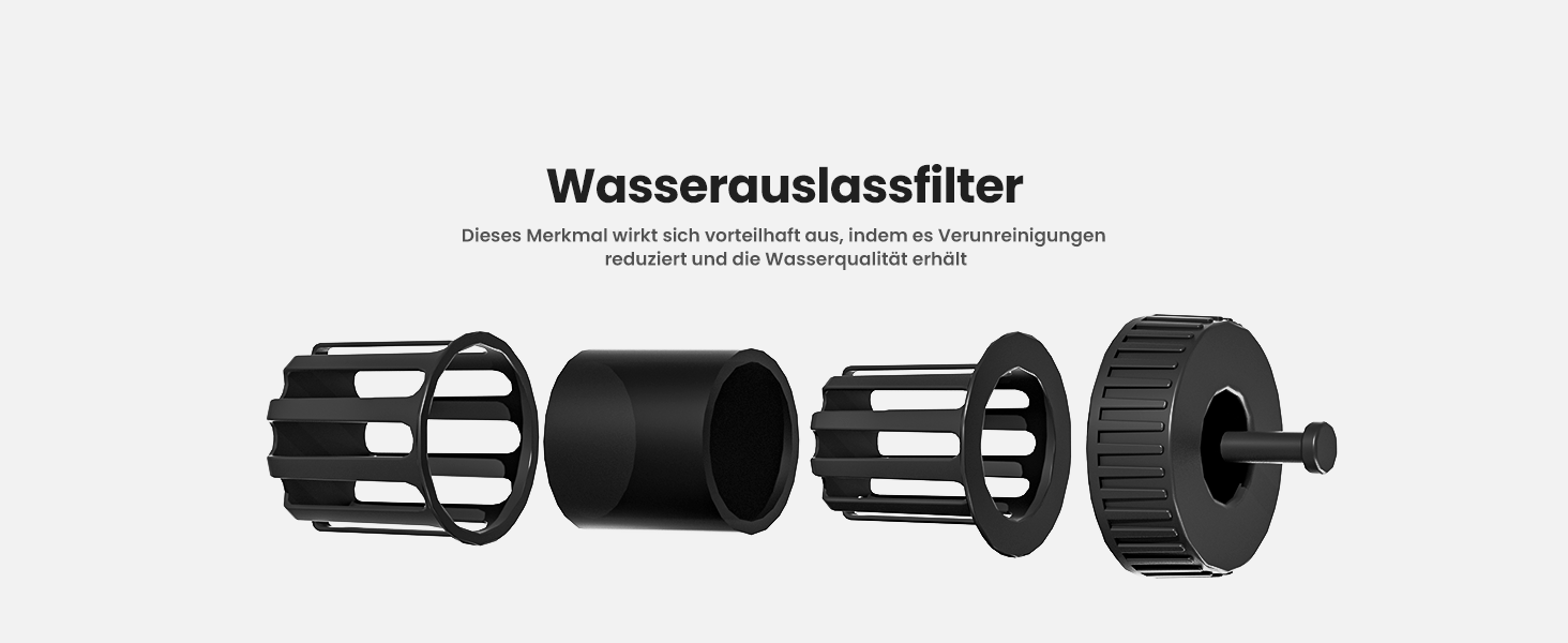 Автоматичний диспенсер води для котів та собак Gardner, 3.85L, без струму, BPA Free, гравітаційний, для середніх/великих тварин (чорний)