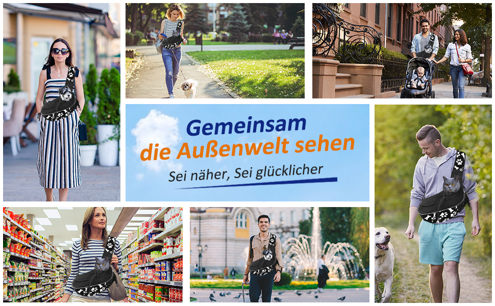 Трапельник для собак та котів, чорний, з регульованим ремінцем, для тварин до 5 кг, принт 'Лапи та кістки'