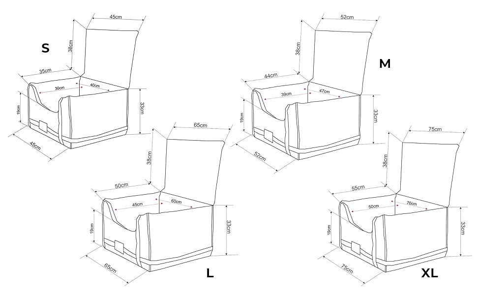 Транспортна переноска для собак Golden Dog з кріпленням на ремінь безпеки, 65x53x27 см, колір коричневий. Імітація шкіри, водовідштовхувальна, складна, підходить для автомобіля.