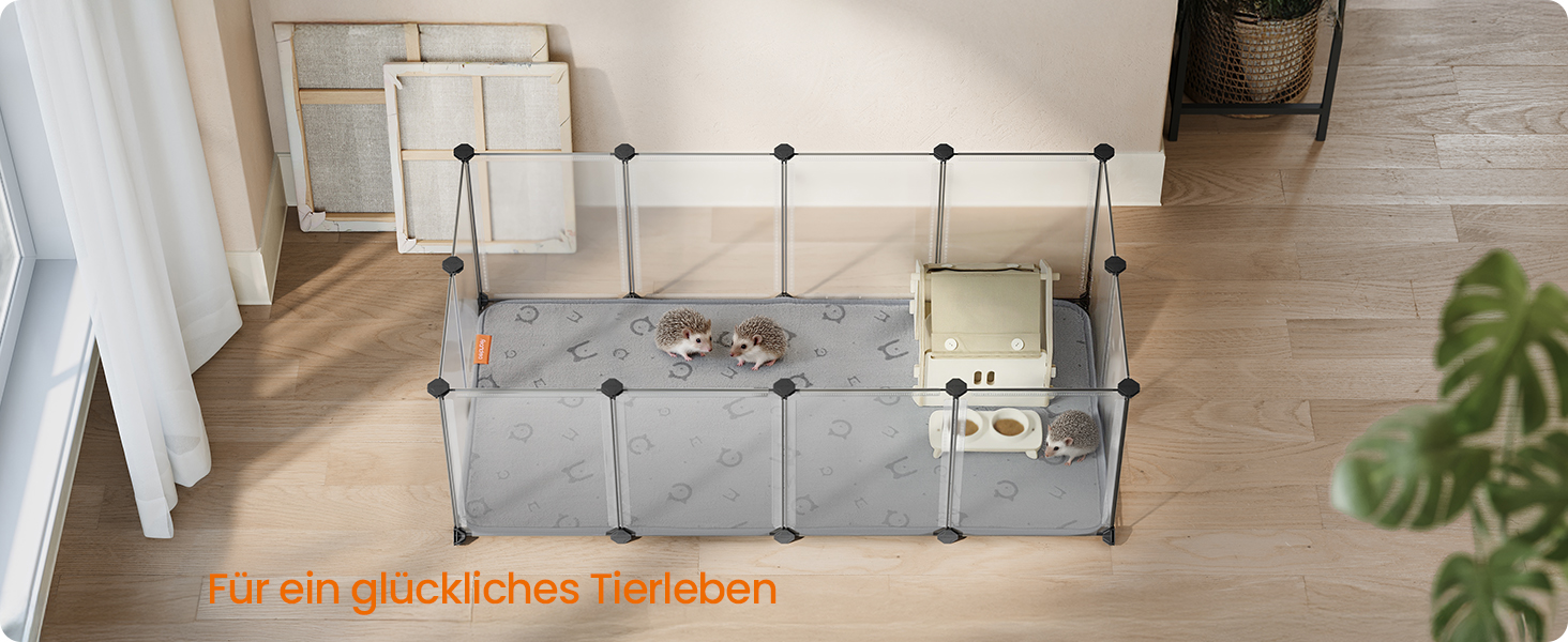 Водонепроникний килимок для собак Feandrea (2 шт.), 122 x 61 см, сірий - для кроликів, хом'яків, морських свинок