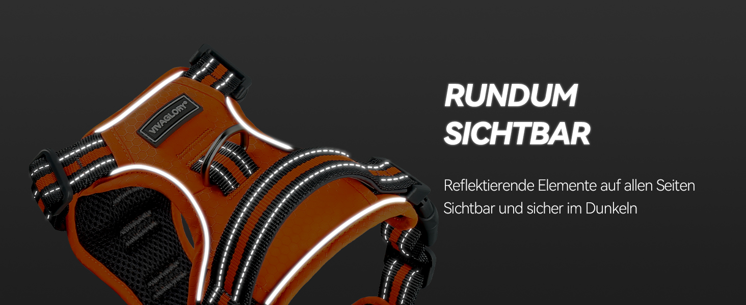 Шлейка для собак VIVAGLORY Easewalk, анти-тяга, для дресирування та прогулянок, з ручкою, не вислизає, для цуценят та собак, S, Sakura-Rosa, обхват грудей 36-61 см