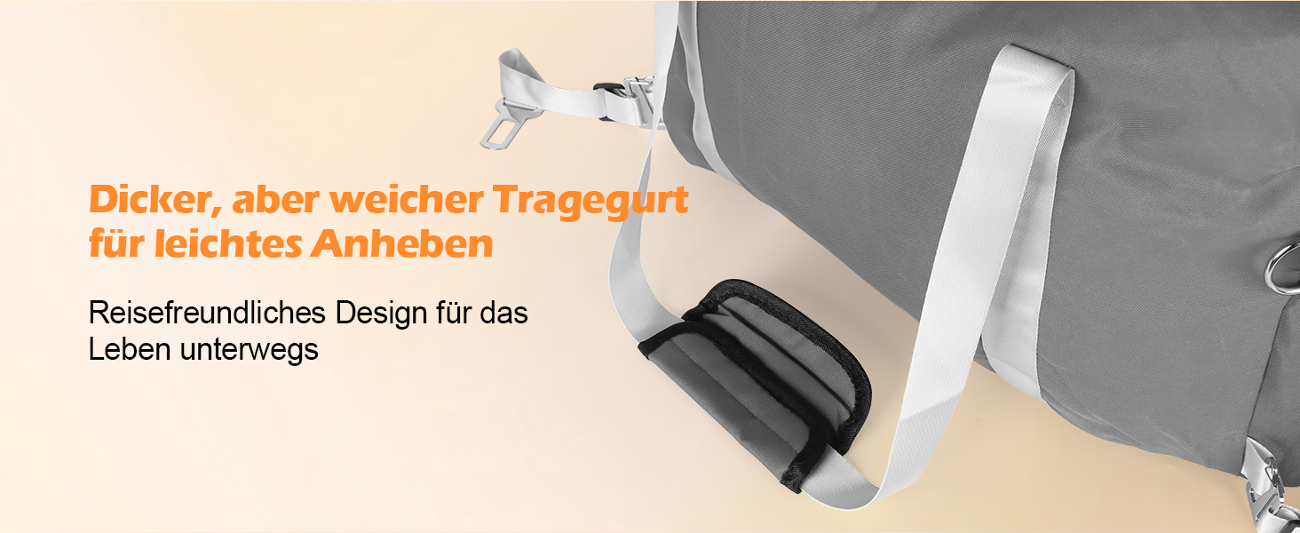 Автокрісло для собак 3-в-1 з розкладним ліжком – переносна автолюлька для маленьких собак, з м'яким матрацом, для переднього або заднього сидіння, внутрішнє та зовнішнє використання (02-Сірий)