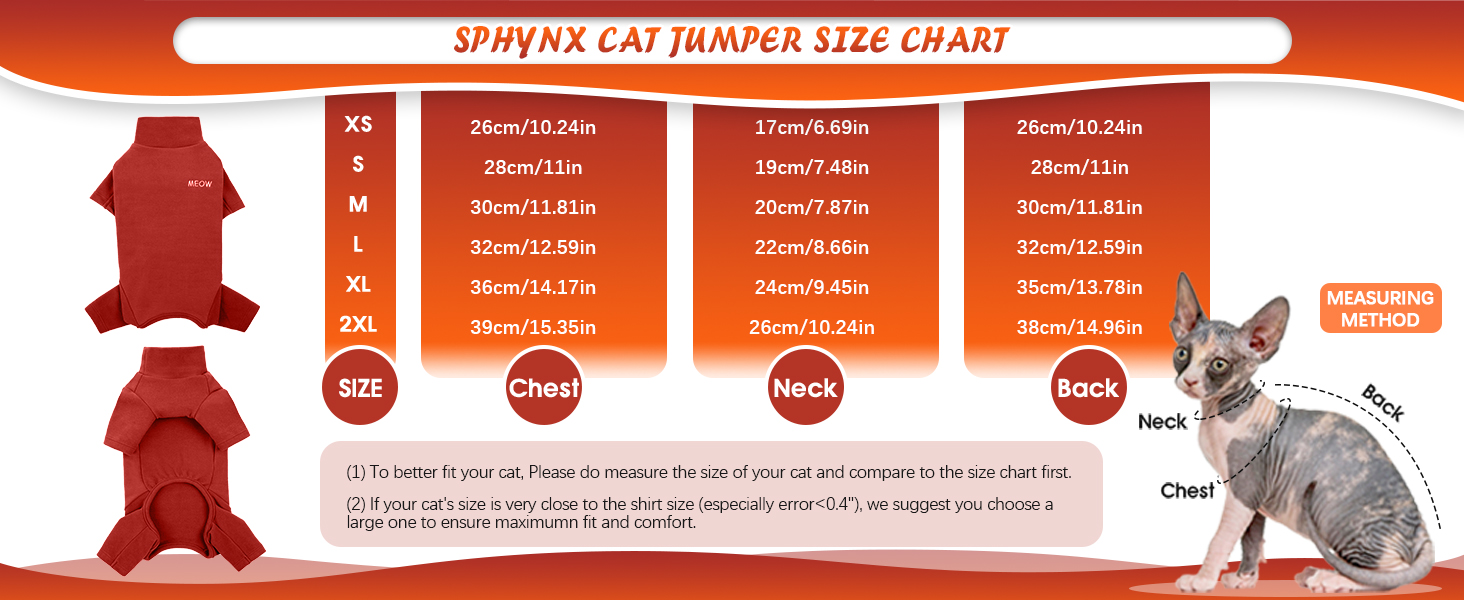 Пуловер для кота без шерсті (Сфінкс, Корніш Рекс, Девон Рекс, Петербал) | Одяг для котів після операції