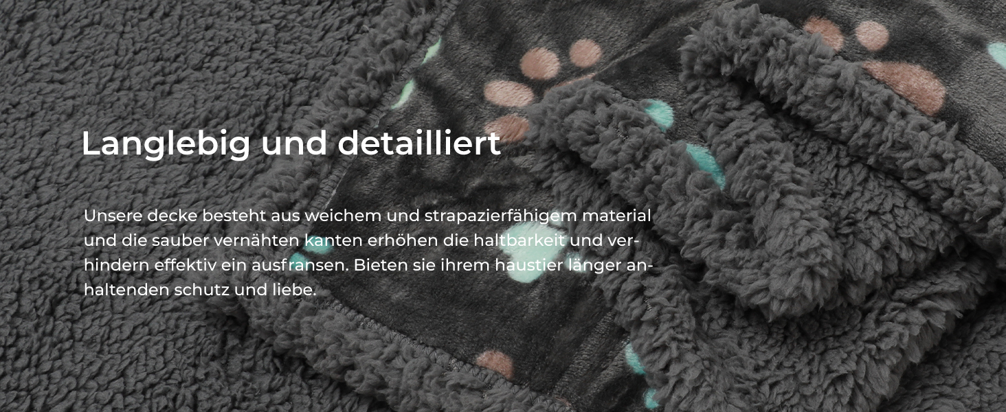 Водонепроникний килимок для собак Luciphia, плюшевий, з флісу, для дому та вулиці, захисний для дивану, ліжка, автокрісла, меблів, сірий, розмір L (145 x 165 см)