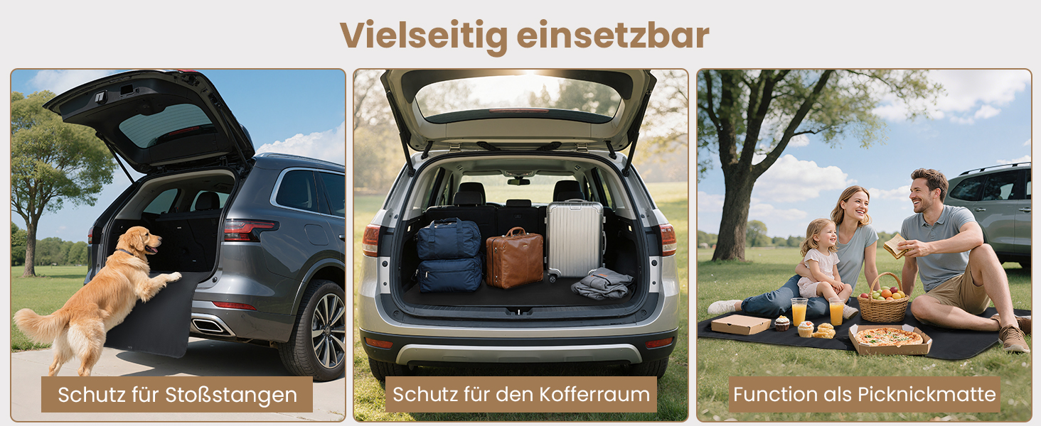 Захист для вантажного відсіку KYG: водовідштовхуючий, стійкий до подряпин, універсальний (105x80 см)