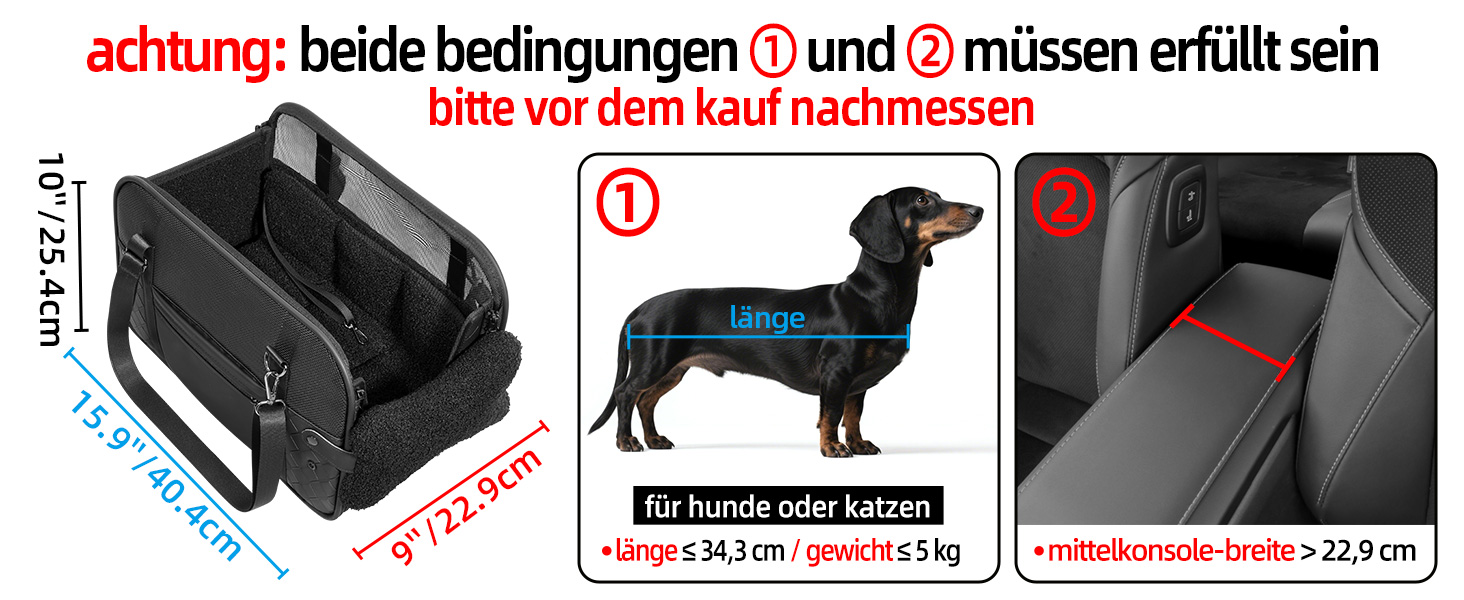 Транспортна сумка для собак та котів: переноска для тварин до 6 кг, з підстилкою та сталевим каркасом, чорна
