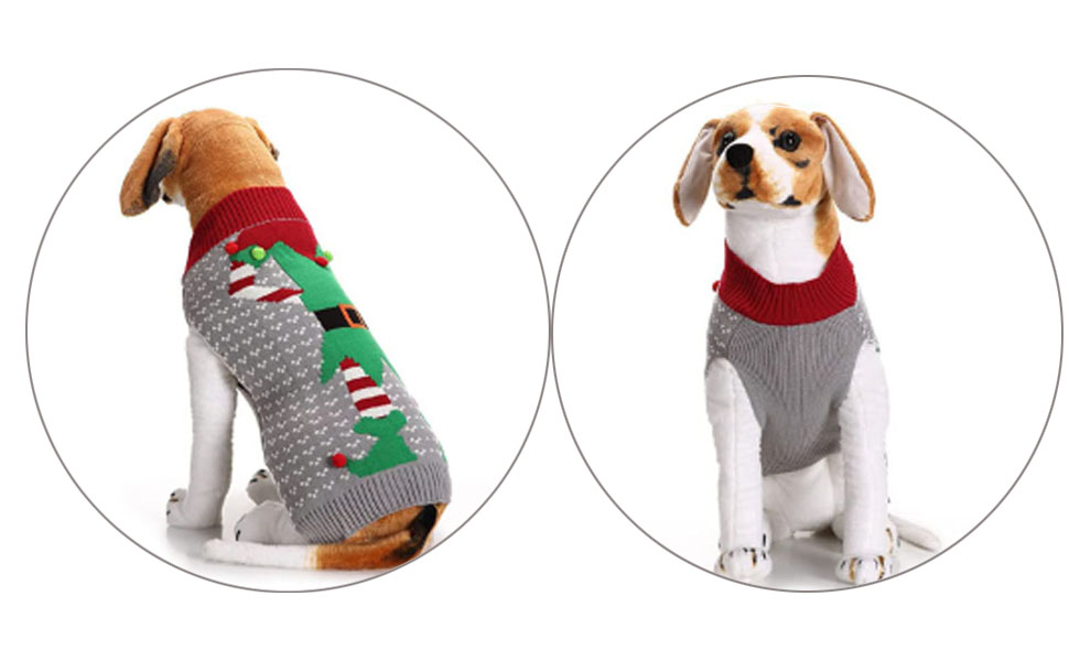 Пуловер для собак ABRRLO, карнавальний костюм клоуна, теплий зимовий халат, бавовна, XL