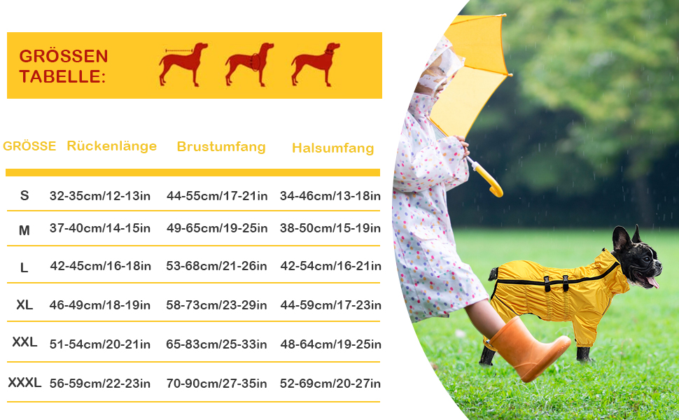 Дощовик для собак на 4 лапи, комплект куртка та штани, з отвором для шлейки, світловідбиваючий, водонепроникний, для великих, середніх та маленьких собак, Navy Blue, XXXL