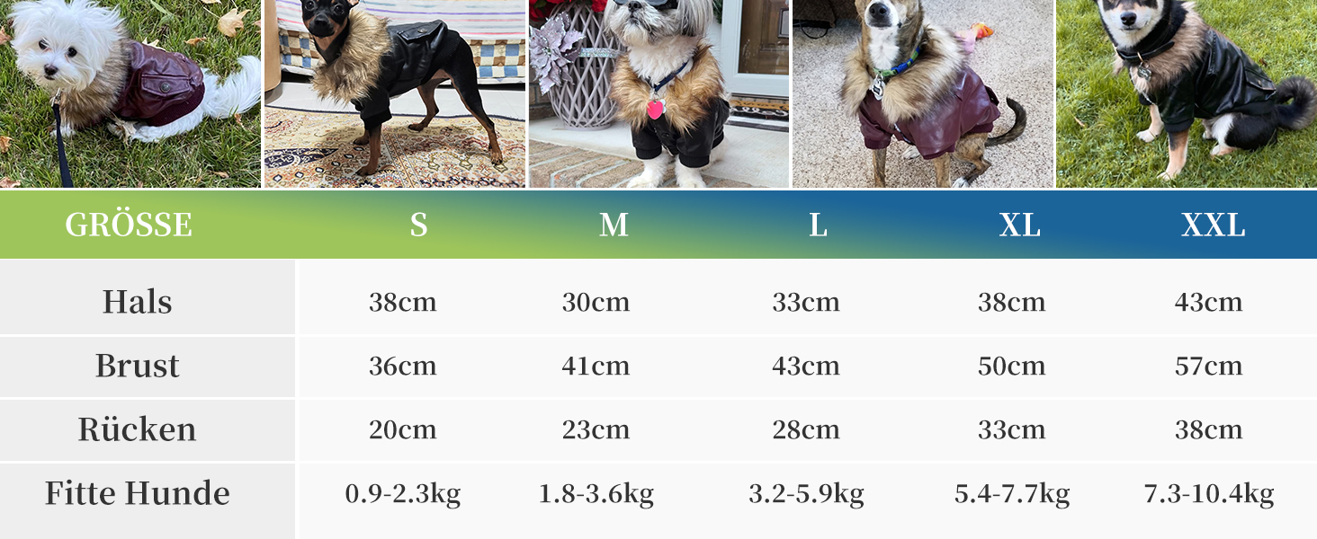 Зимова куртка для собак Namsan з натуральної шкіри, чорна, розмір M, водонепроникна