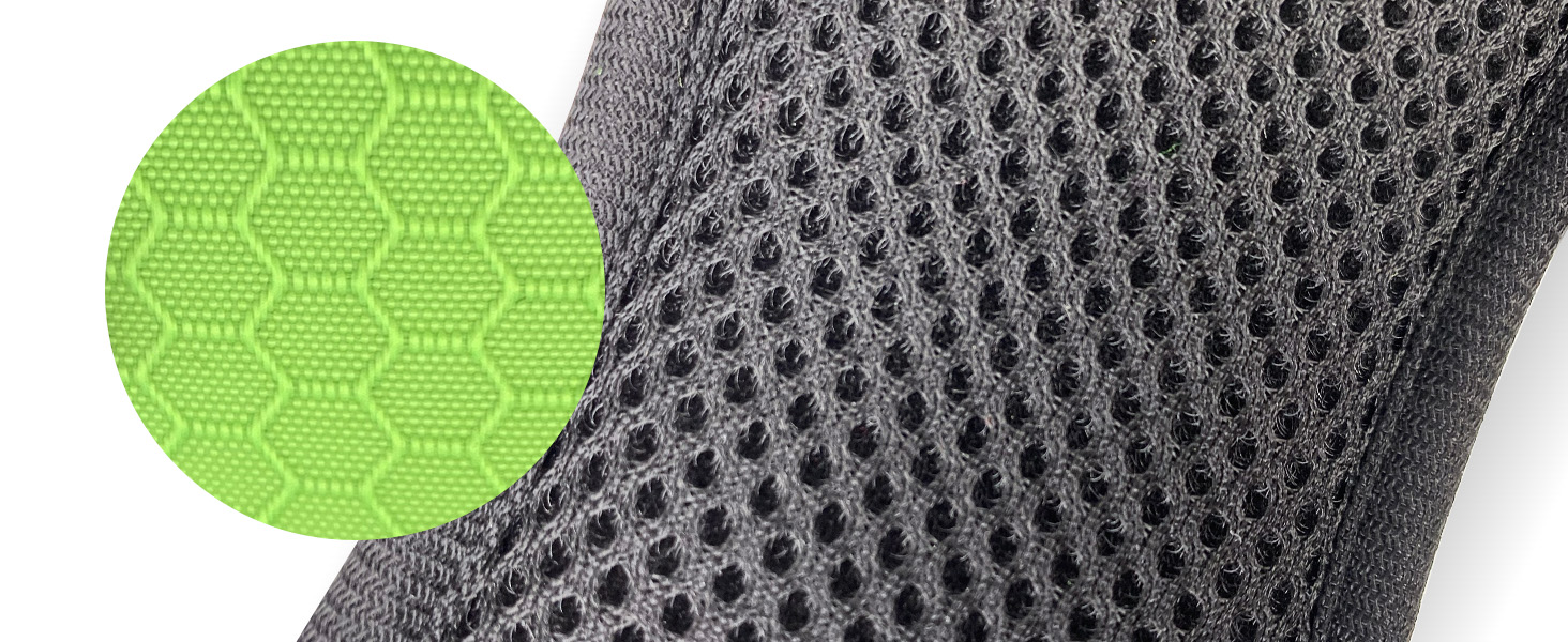 Шлейка для собак середніх порід Bluzelle, світловідбиваюча з ручкою та кишенею для GPS-трекера, анти-тяга, дихаюча, розмір M, зелена