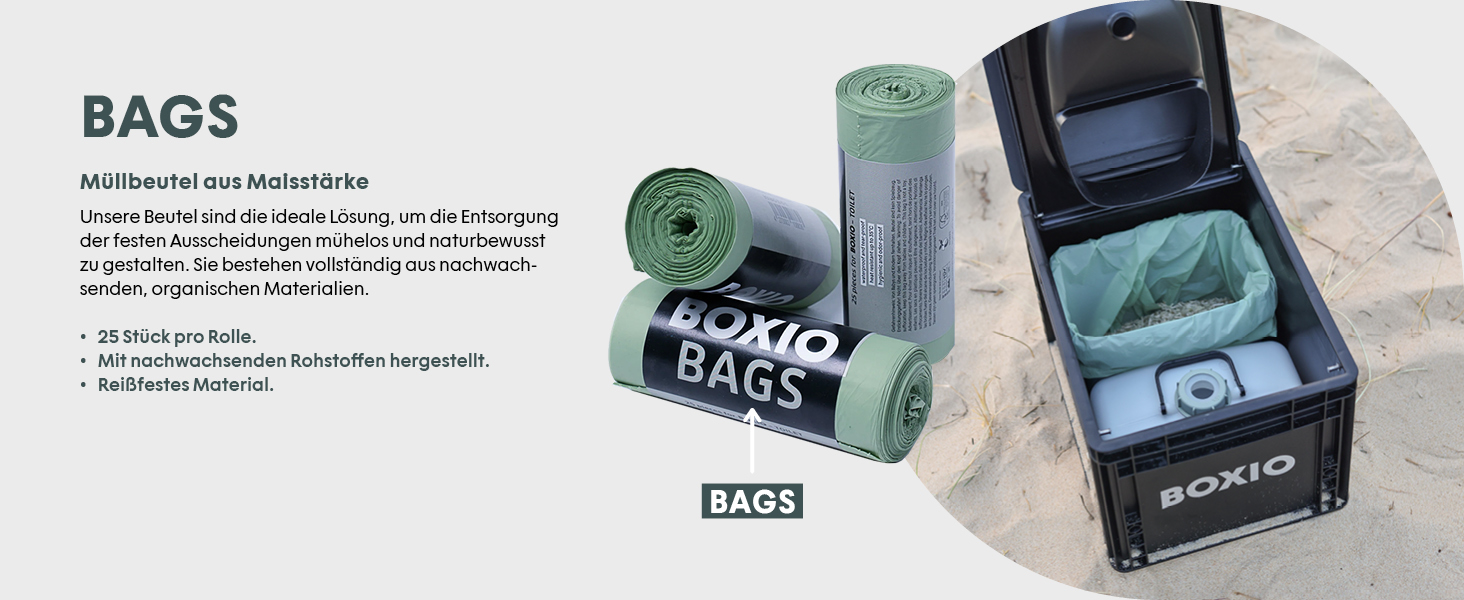 BOXIO - SHAKE: Набір з 3 контейнерів для зберігання продуктів, корму для собак та борошна. Легка організація та ідеальний для сипучих матеріалів, включаючи туалети для тварин